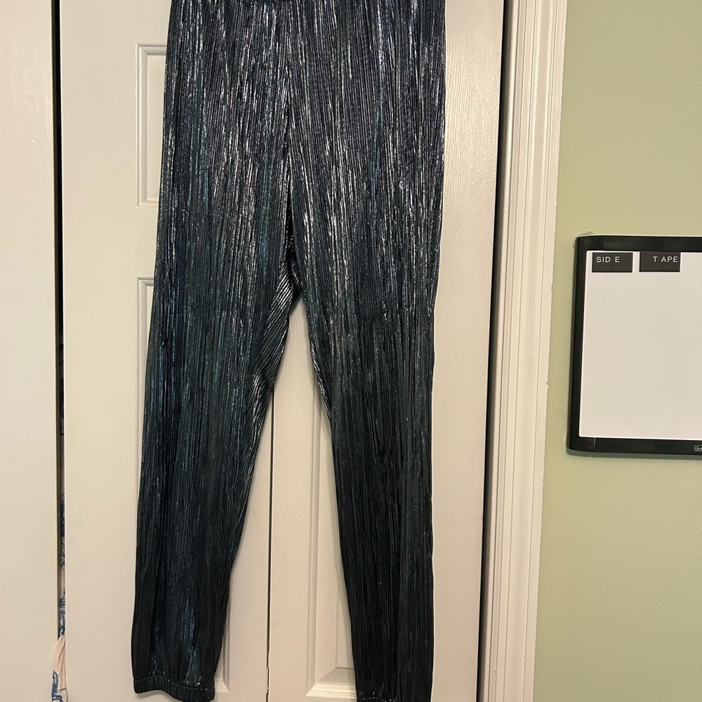 Victoria's Secret Shimmering Black Pajama Pants - Picture 3 of 3